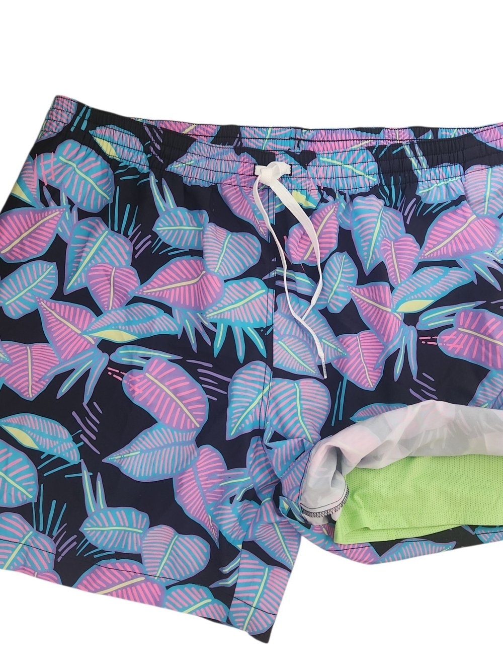 Chubbies The Fluorescent Funk Swim Trunks XXL Mens 5.5 Inseam